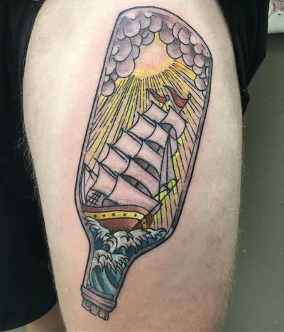 Smilin' Joe Taylor tattoo 019