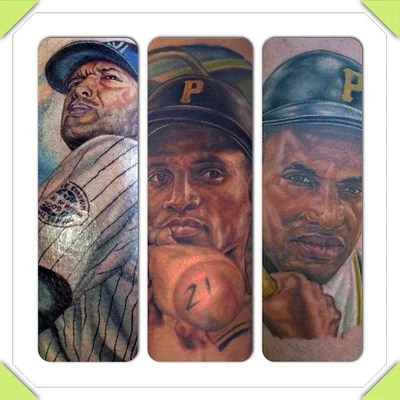 Mickey, Rhea, and Romey tattoo 009