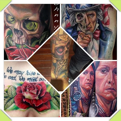 Mickey, Rhea, and Romey tattoo 018