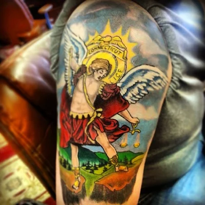 Mickey, Rhea, and Romey tattoo 021