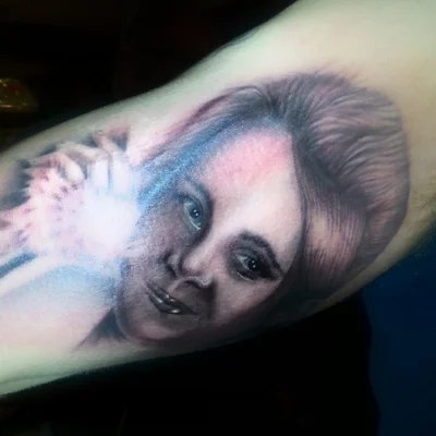 Mickey, Rhea, and Romey tattoo 022