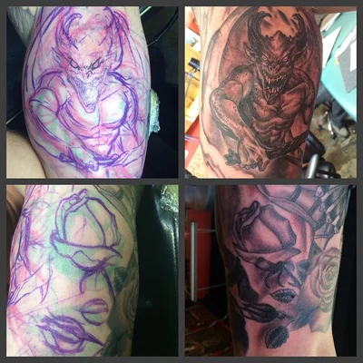 Mike Diamond tattoo 007