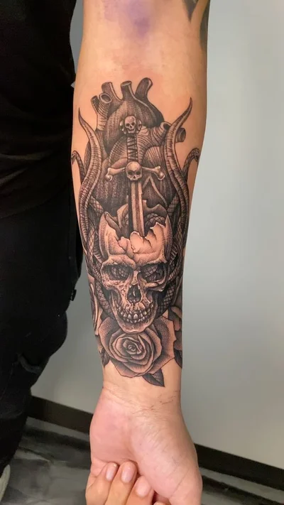 Sacred Raven Tattoo tattoo 036