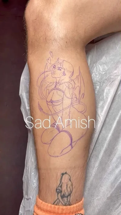 SAD AMISH Tattooer tattoo 047
