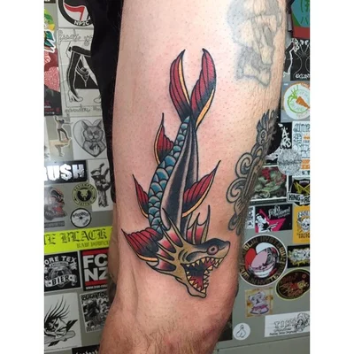 Claire Sailin'On tattoo 011
