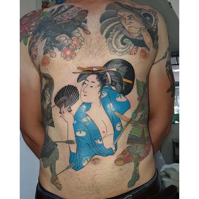 Claire Sailin'On tattoo 049