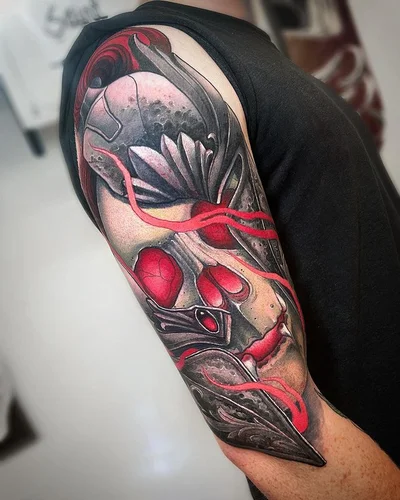 Pat Toussaint tattoo 007