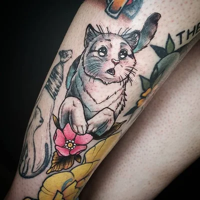 Pat Toussaint tattoo 008