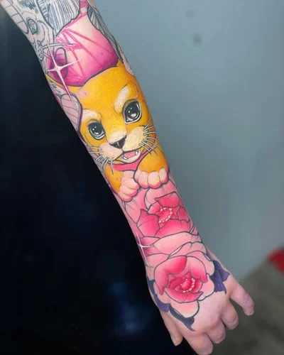 Pat Toussaint tattoo 013