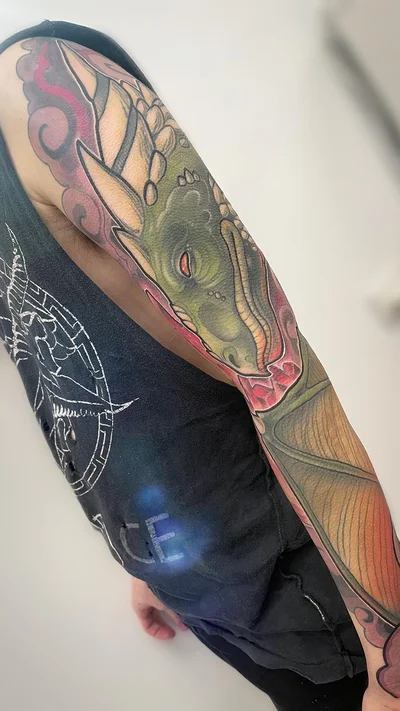 Pat Toussaint tattoo 029