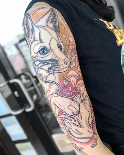 Pat Toussaint tattoo 040
