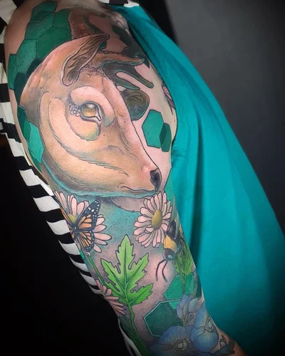 Pat Toussaint tattoo 043