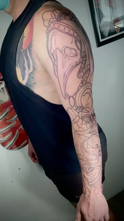 Pat Toussaint tattoo 047