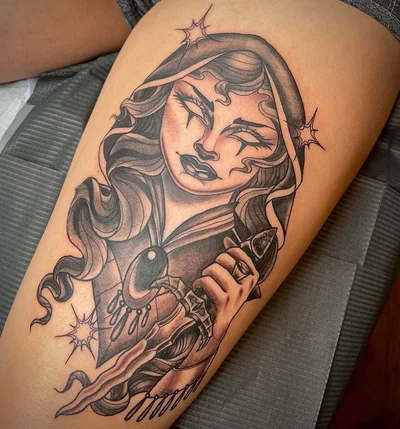 Samantha Grimm tattoo 015