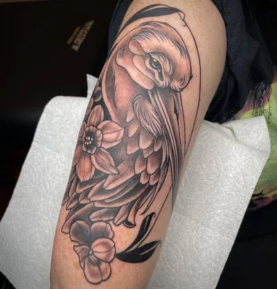 Samantha Grimm tattoo 022