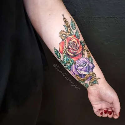 Sam Dustin tattoo 026