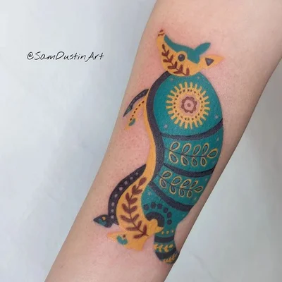 Sam Dustin tattoo 048