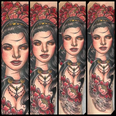 Samantha Frederick tattoo 045