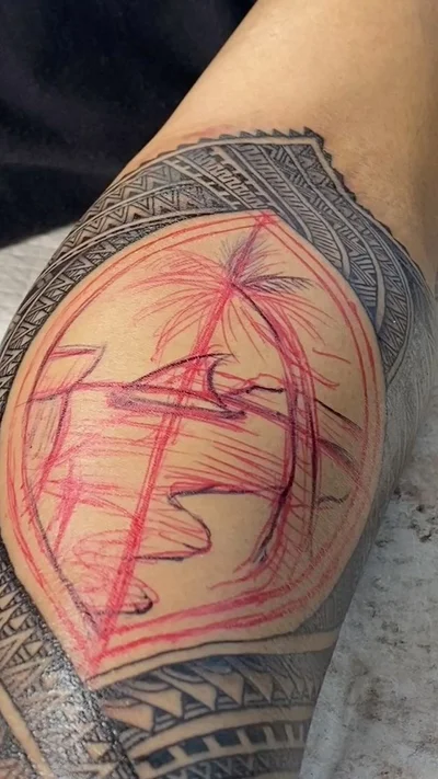Michael Fatutoa tattoo 014