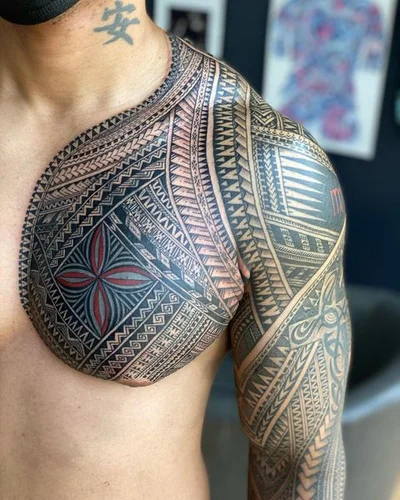 Michael Fatutoa tattoo 015