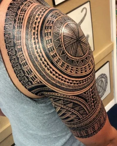 Michael Fatutoa tattoo 021