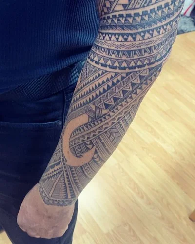 Michael Fatutoa tattoo 027