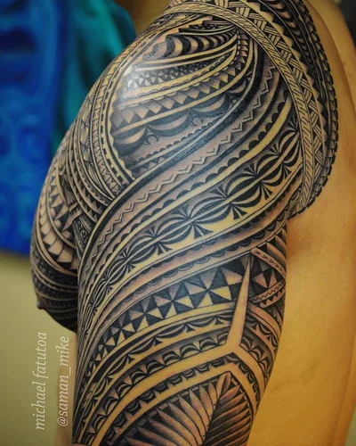 Michael Fatutoa tattoo 028