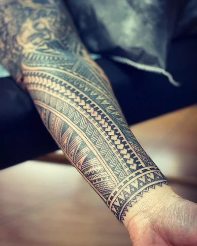 Michael Fatutoa tattoo 031