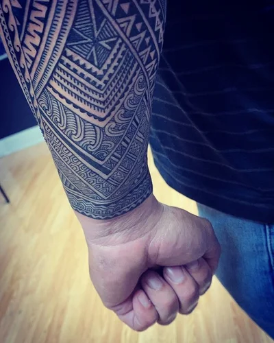 Michael Fatutoa tattoo 034