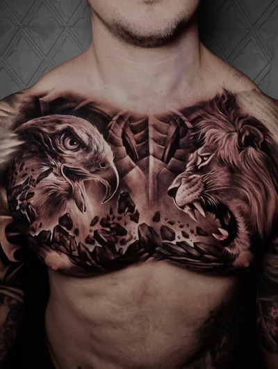 Samurai Standoff tattoo ig_008