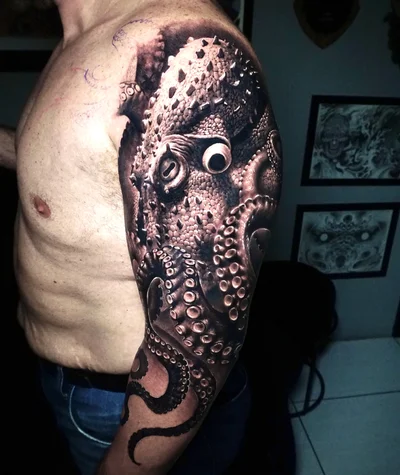 Samurai Standoff tattoo ig_011