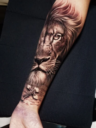Samurai Standoff tattoo ig_013