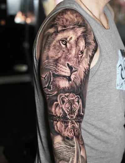 Samurai Standoff tattoo ig_016