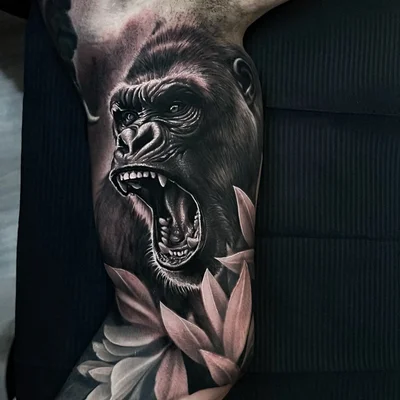 Samurai Standoff tattoo ig_023