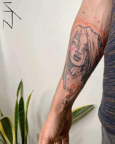 San | Visual Artist tattoo 007