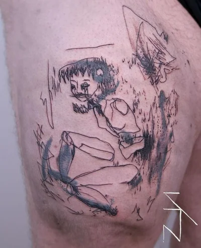 San | Visual Artist tattoo 028