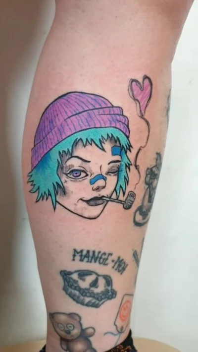 San | Visual Artist tattoo 032