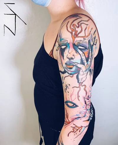 San | Visual Artist tattoo 047