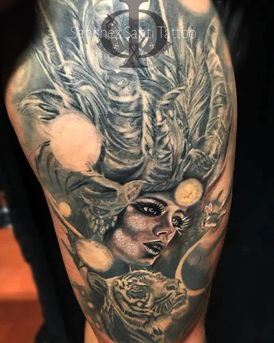 Sánchez Santi tattoo 012