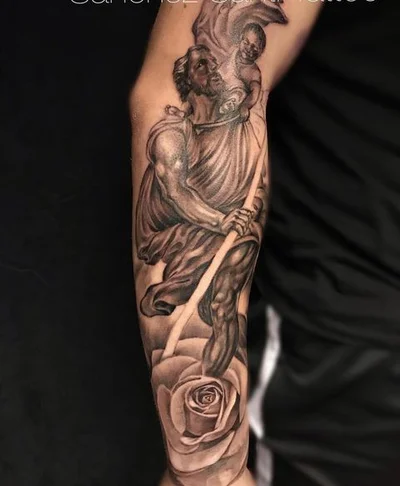 Sánchez Santi tattoo 048