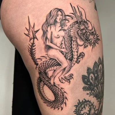 Sandra Storm tattoo 018
