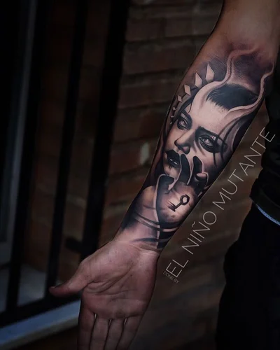 Sandy's Scandal Skin tattoo 007