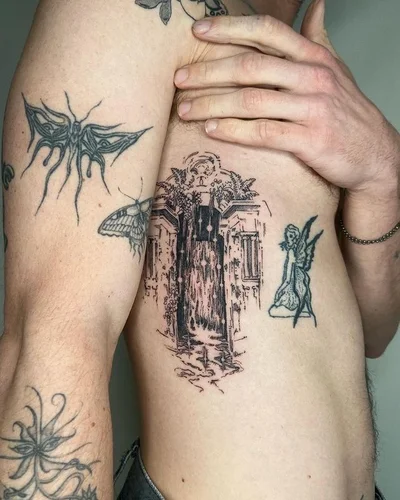 Sang Bleu Tattoo LA tattoo 011