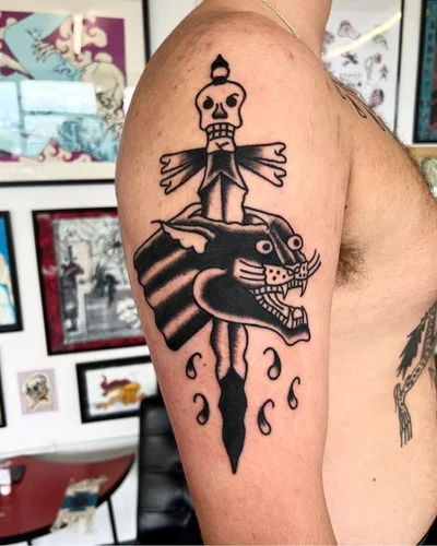 Sang Bleu Tattoo LA tattoo 021
