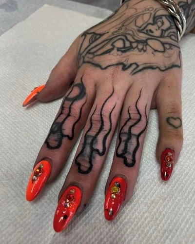 Sang Bleu Tattoo LA tattoo 025