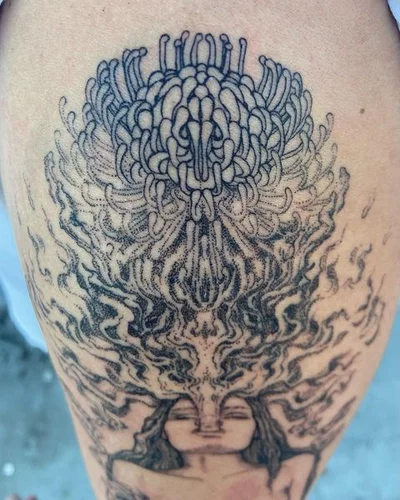 Sang Bleu Tattoo LA tattoo 027