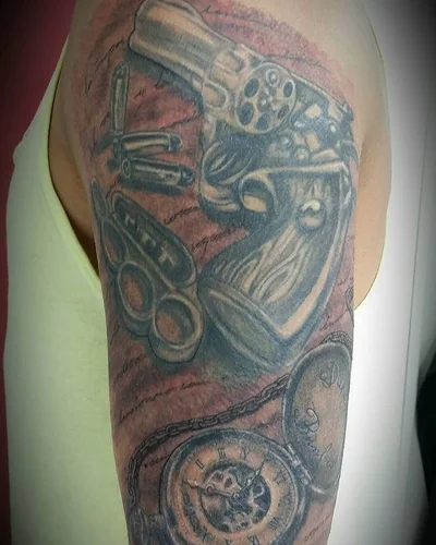 Sangre x Amor tattoo 033