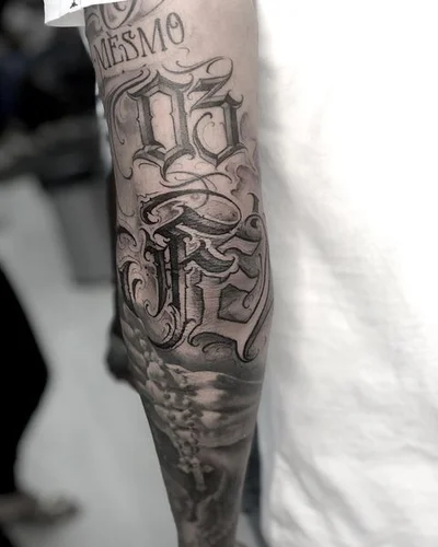 Sans Project tattoo 033