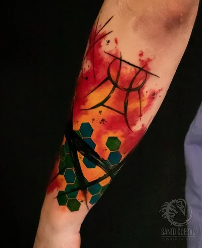 Santo Cuervo tattoo 009