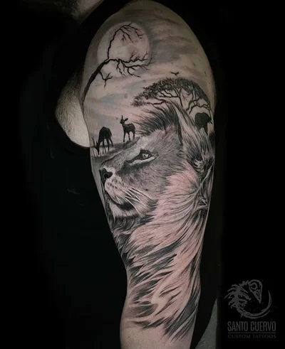 Santo Cuervo tattoo 010